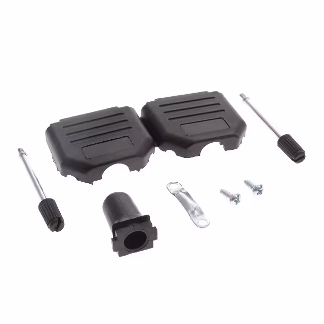 ACOV-SUB-15NB9 Assmann WSW Components  Capots de connecteurs D-Sub en forme de D